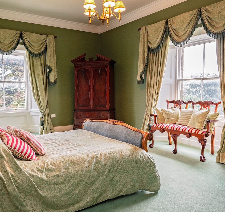 Netley Hall Double Bedroom