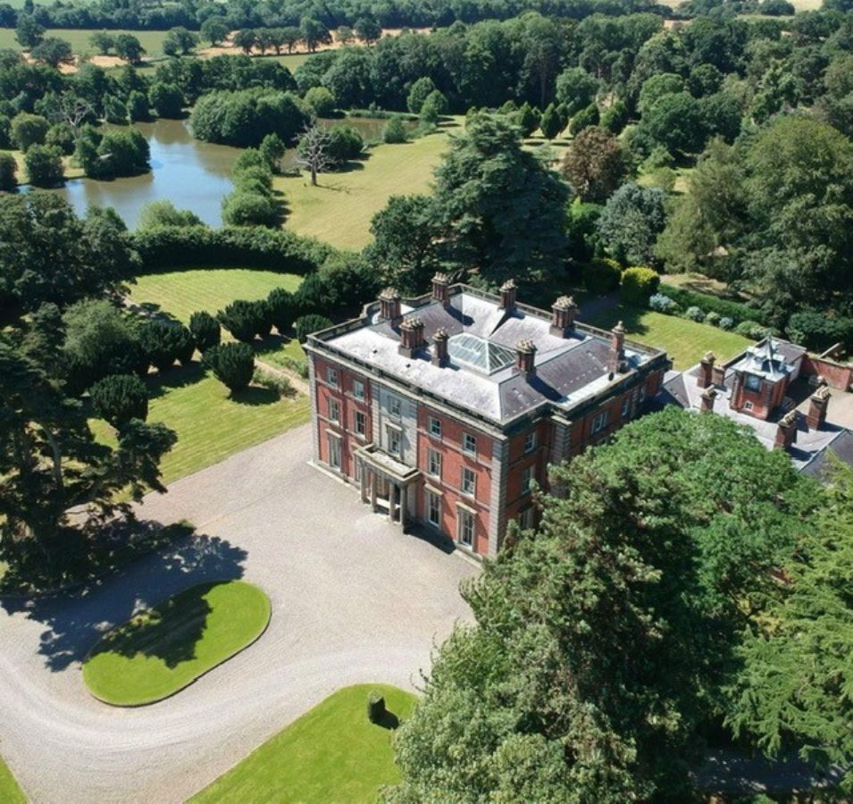 netley hall from above